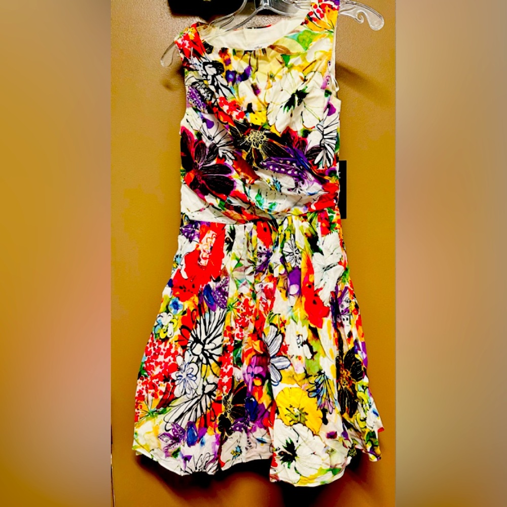 Reduced. Suzi Chin gorgeous Spring/Summer dress sz 4 make offer